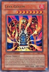 Lava Golem - Invasion of Chaos - YuGiOh card