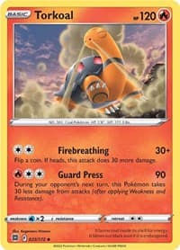 Torkoal - SWSH09: Brilliant Stars - Pokemon card