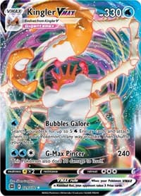 Kingler VMAX - SWSH09: Brilliant Stars - Pokemon card