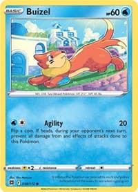 Buizel - SWSH09: Brilliant Stars - Pokemon card