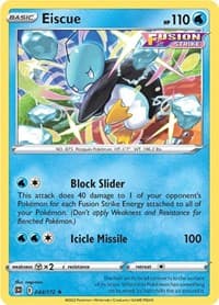 Eiscue - SWSH09: Brilliant Stars - Pokemon card