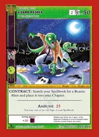 Lizard People - Wilderness: First Edition - MetaZoo card