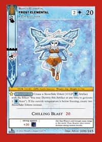 Frost Elemental - Wilderness: First Edition - MetaZoo card