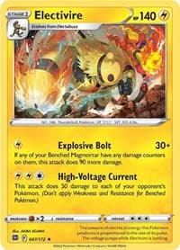 Electivire - SWSH09: Brilliant Stars - Pokemon card