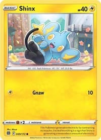 Shinx - SWSH09: Brilliant Stars - Pokemon card