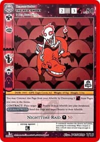 The Red Ghost (Pin Club Nightfall Mystery Collection 1st Edition) - Miscellaneous Promos - MetaZoo card