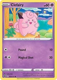 Clefairy - SWSH09: Brilliant Stars - Pokemon card
