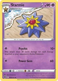 Starmie - SWSH09: Brilliant Stars - Pokemon card