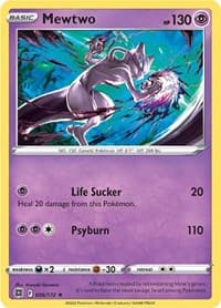 Mewtwo - SWSH09: Brilliant Stars - Pokemon card