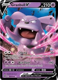 Granbull V - SWSH09: Brilliant Stars - Pokemon card