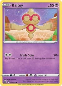 Baltoy - SWSH09: Brilliant Stars - Pokemon card