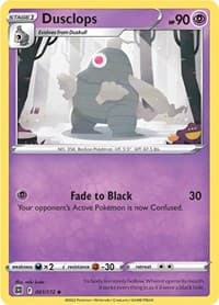 Dusclops - SWSH09: Brilliant Stars - Pokemon card