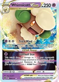 Whimsicott VSTAR - SWSH09: Brilliant Stars - Pokemon card
