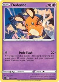 Dedenne - SWSH09: Brilliant Stars - Pokemon card