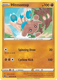 Hitmontop - SWSH09: Brilliant Stars - Pokemon card