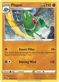 Flygon - SWSH09: Brilliant Stars - Pokemon card