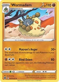 Wormadam (77) - SWSH09: Brilliant Stars - Pokemon card