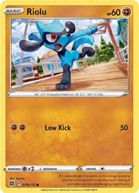 Riolu - SWSH09: Brilliant Stars - Pokemon card