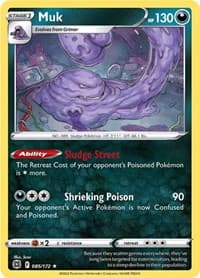 Muk - SWSH09: Brilliant Stars - Pokemon card