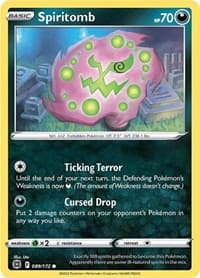 Spiritomb - SWSH09: Brilliant Stars - Pokemon card