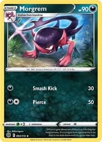 Morgrem - SWSH09: Brilliant Stars - Pokemon card