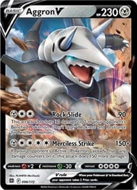 Aggron V - SWSH09: Brilliant Stars - Pokemon card