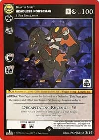 Headless Horseman (Pin Club Nightfall Mystery Collection 1st Edition) - Miscellaneous Promos - MetaZoo card