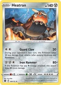 Heatran - SWSH09: Brilliant Stars - Pokemon card