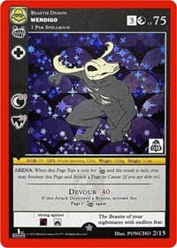 Wendigo (Pin Club Nightfall Mystery Collection 1st Edition) - Miscellaneous Promos - MetaZoo card