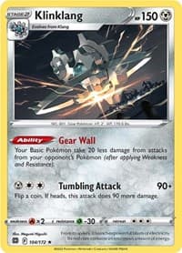 Klinklang - SWSH09: Brilliant Stars - Pokemon card