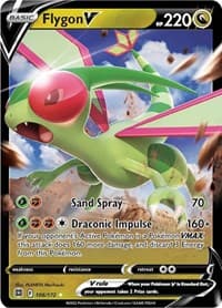 Flygon V - SWSH09: Brilliant Stars - Pokemon card