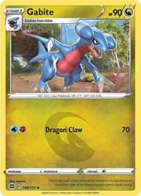 Gabite - SWSH09: Brilliant Stars - Pokemon card
