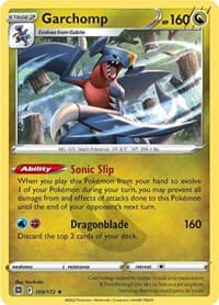 Garchomp - SWSH09: Brilliant Stars - Pokemon card