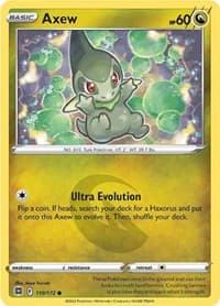 Axew - SWSH09: Brilliant Stars - Pokemon card