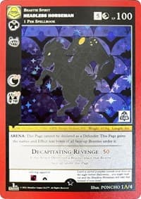 Headless Horseman - 1A (Pin Club Nightfall Mystery Collection 1st Edition) - Miscellaneous Promos - MetaZoo card