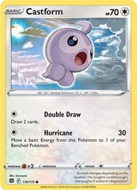 Castform - SWSH09: Brilliant Stars - Pokemon card