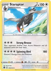 Staraptor - SWSH09: Brilliant Stars - Pokemon card