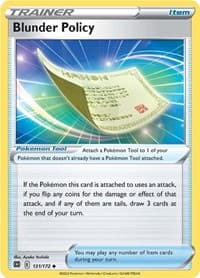 Blunder Policy - SWSH09: Brilliant Stars - Pokemon card