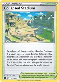 Collapsed Stadium - SWSH09: Brilliant Stars - Pokemon card