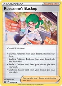 Roseanne's Backup - SWSH09: Brilliant Stars - Pokemon card