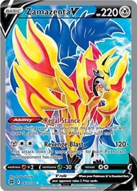 Zamazenta V (Full Art) - SWSH09: Brilliant Stars - Pokemon card
