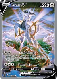 Arceus V (Alternate Full Art) - SWSH09: Brilliant Stars - Pokemon card