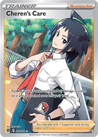 Cheren's Care (Full Art) - SWSH09: Brilliant Stars - Pokemon card