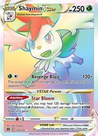 Shaymin VSTAR (Secret) - SWSH09: Brilliant Stars - Pokemon card