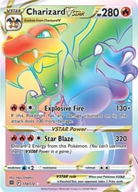 Charizard VSTAR (Secret) - SWSH09: Brilliant Stars - Pokemon card