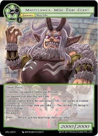 Magellanica, Mimi Tribe Giant - Game of Gods: Reloaded - Force of Will card