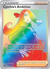Cynthia's Ambition (Secret) - SWSH09: Brilliant Stars - Pokemon card