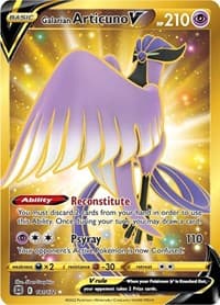 Galarian Articuno V (Secret) - SWSH09: Brilliant Stars - Pokemon card