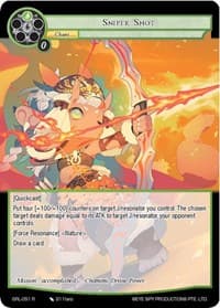 Sniper Shot - Game of Gods: Reloaded - Force of Will card