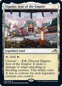 Eiganjo, Seat of the Empire - Promo Pack: Kamigawa: Neon Dynasty - Magic: The Gathering card